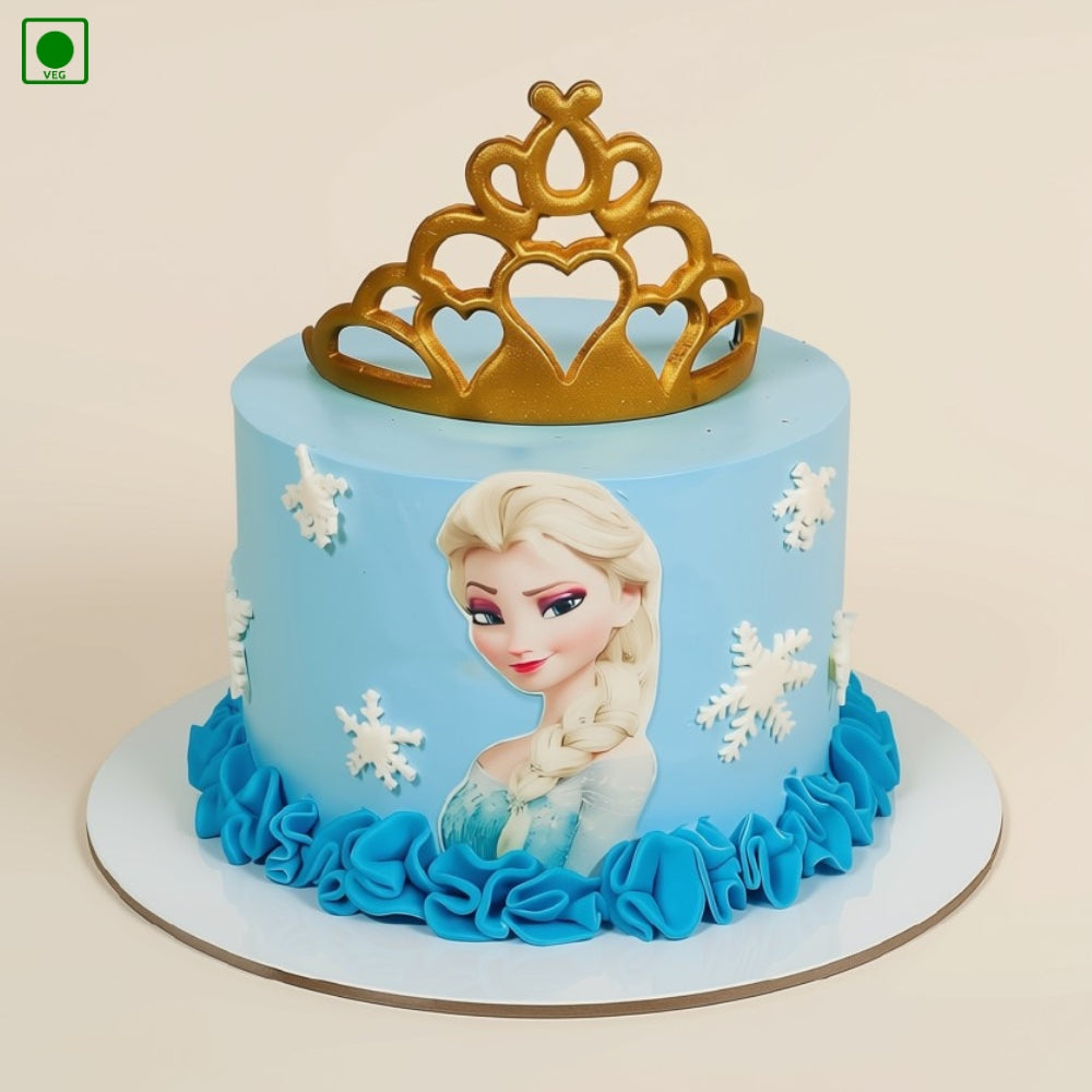 Princess Crown Cake - Gurgaon, Delhi & Noida