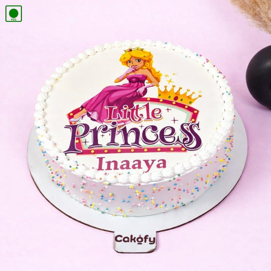 Princess Theme Poster Cake - Gurgaon & Delhi NCR | Cakofy