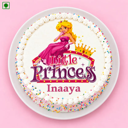Princess Theme Poster Cake - Gurgaon, Delhi & Noida