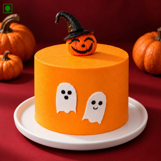 Pumpkin Boo Halloween Cake - Gurgaon, Delhi & Noida