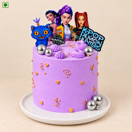 Pink KPop Glam Cake - Gurgaon, Delhi & Noida