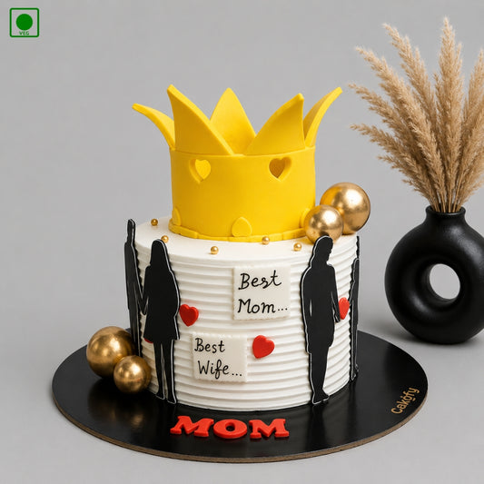 Queen Mom Crown Cake – Gurgaon, Delhi & Noida
