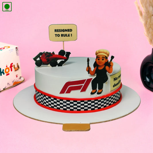 Racing Theme Cake - Gurgaon & Delhi NCR | Cakofy