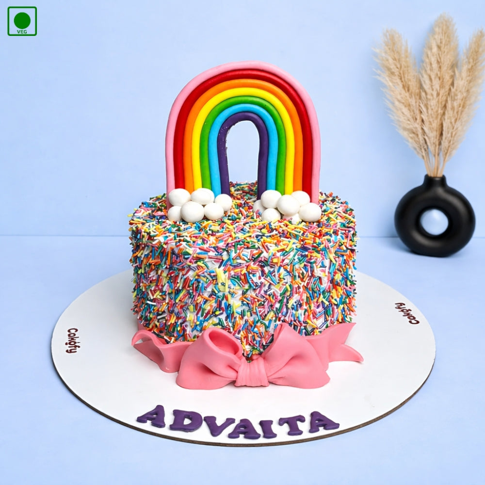 Rainbow Sprinkle Cake - Gurgaon & Delhi NCR | Cakofy
