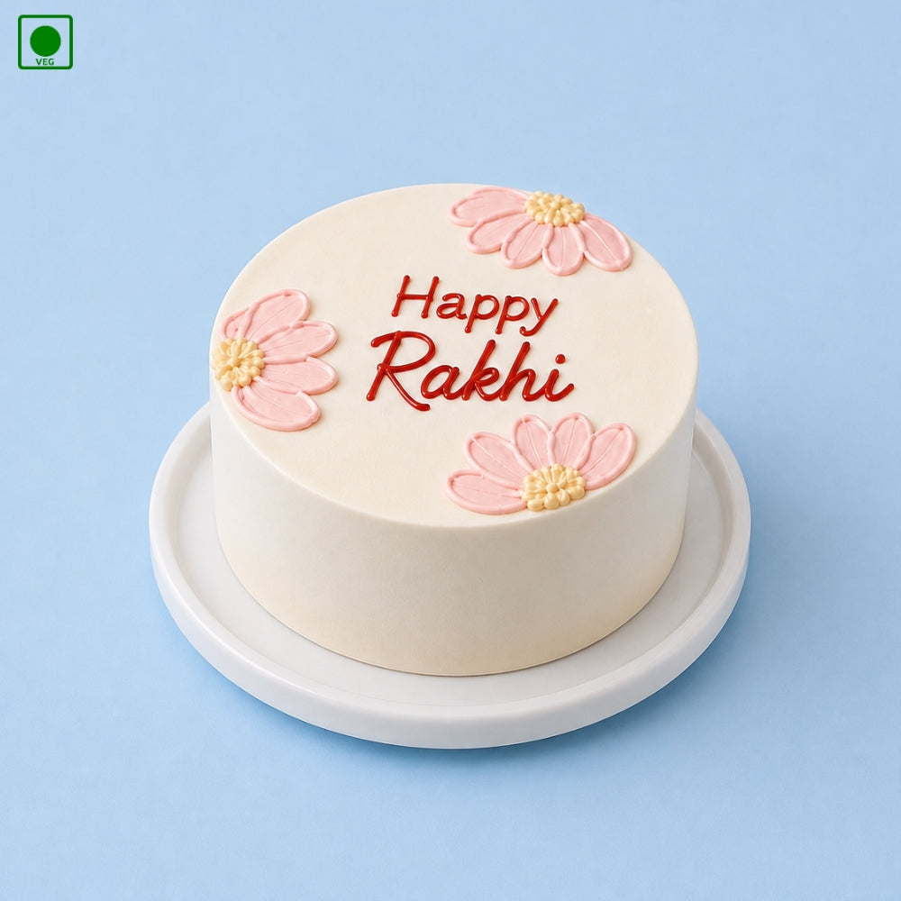 Rakhi Floral Bento Cake - Gurgaon, Delhi & Noida