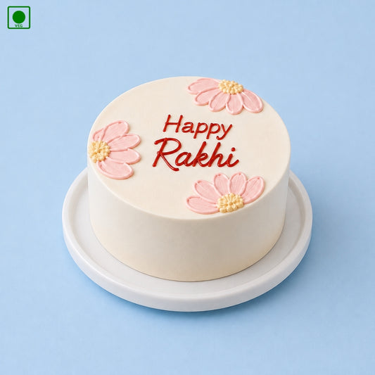 Rakhi Floral Bento Cake - Gurgaon, Delhi & Noida