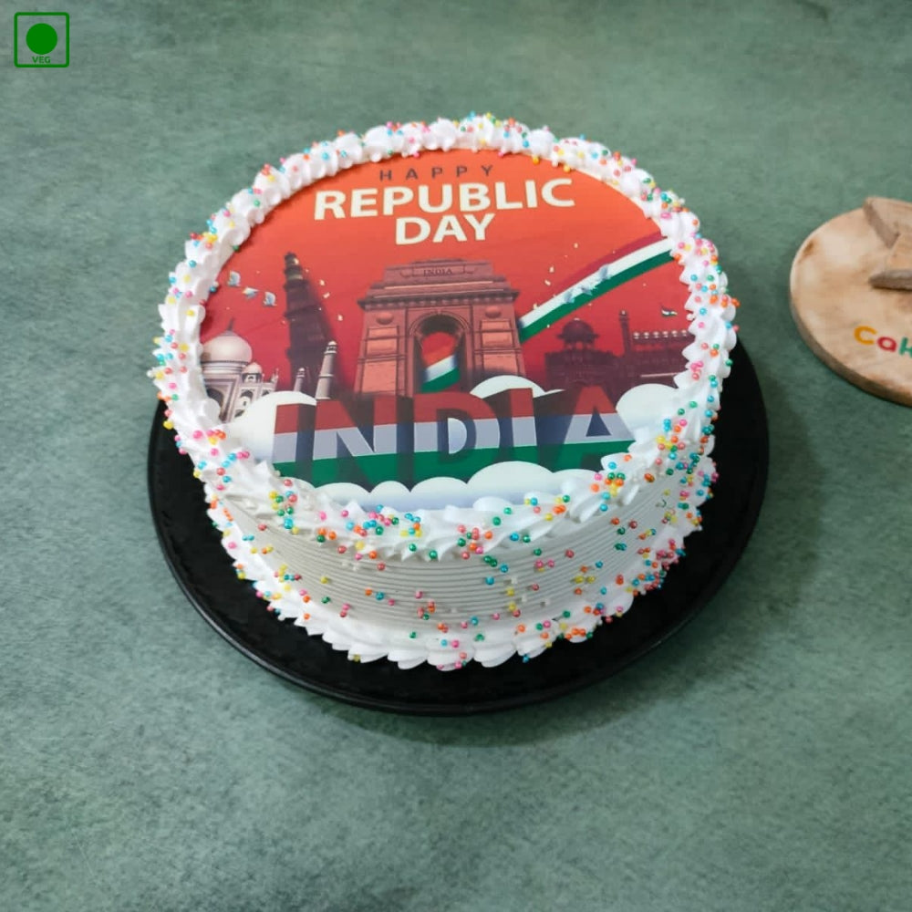 Republic Day Theme Cake – Gurgaon & Delhi NCR | Cakofy