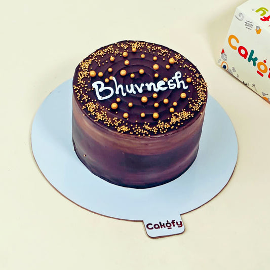 Rich Chocolate Royal Designer Cake – Gurgaon & Delhi NCR | Cakofy