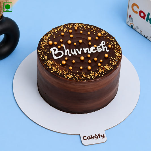 Rich Chocolate Royal Designer Cake – Gurgaon & Delhi NCR | Cakofy