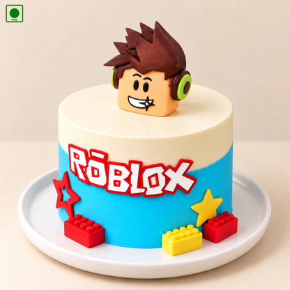Roblox Character Topper Cake - Gurgaon, Delhi & Noida