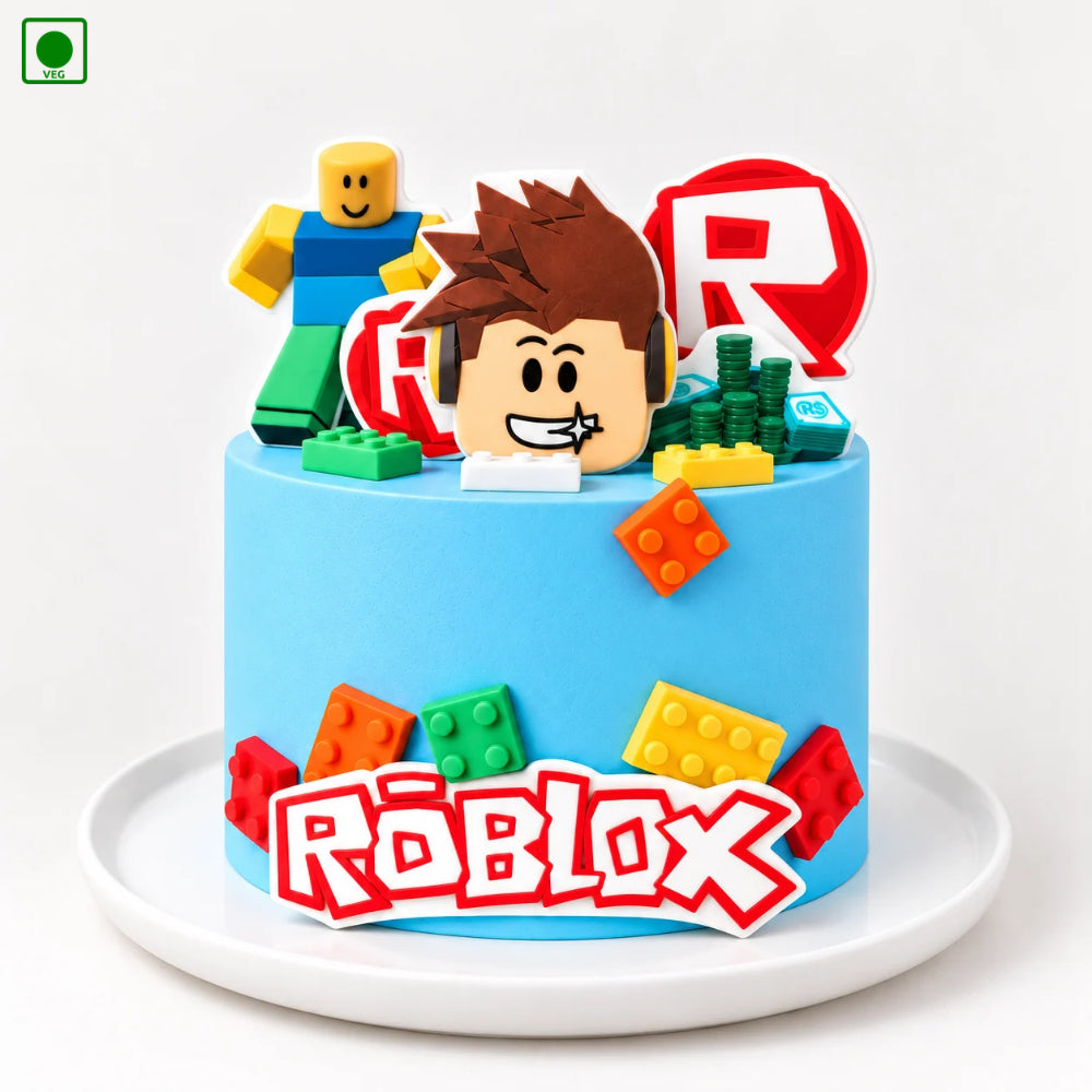 Roblox Gamer Headphone Cake - Gurgaon, Delhi & Noida