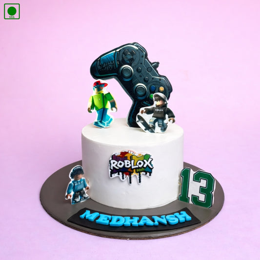Roblox Gaming Cake – Gurgaon & Delhi NCR | Cakofy