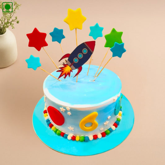Rocket Star Space Cake - Gurgaon & Delhi NCR | Cakofy