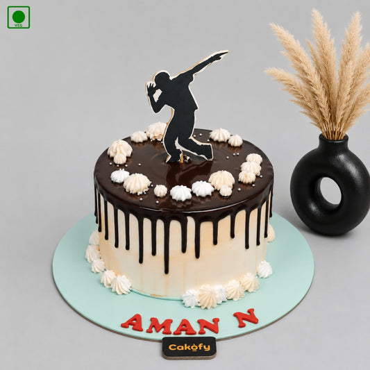 Rockstar Chocolate Drip Cake -  Gurgaon, Delhi & Noida
