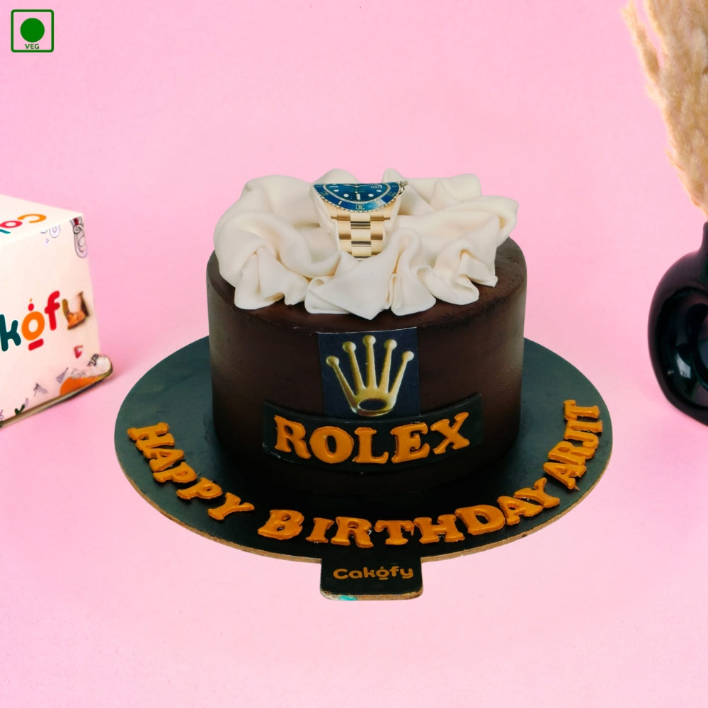 Rolex Luxury Theme Cake - Gurgaon & Delhi NCR | Cakofy