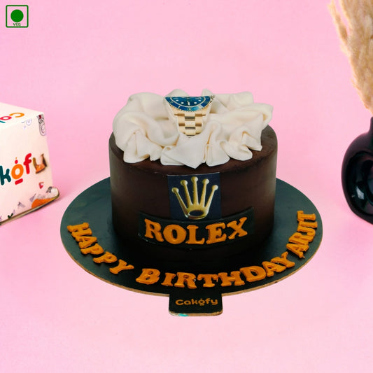 Rolex Luxury Theme Cake - Gurgaon & Delhi NCR | Cakofy