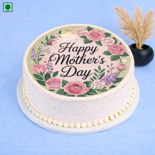 Rose Mother’s Day Cake - Gurgaon & Delhi NCR | Cakofy