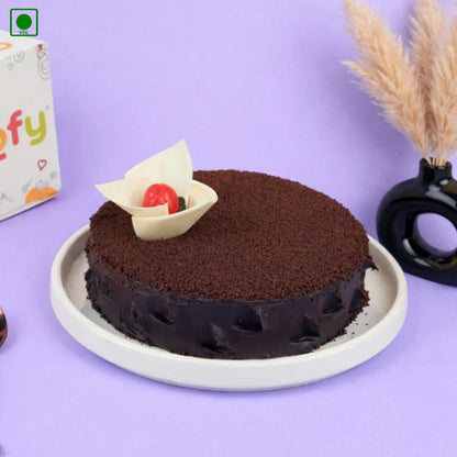 Round Choco Mud Cake - Gurgaon, Delhi & Noida