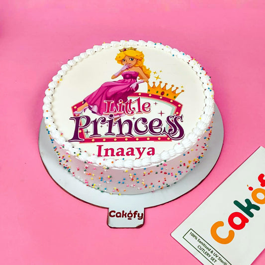 Royal Princess Theme Birthday Cake - Gurgaon & Delhi NCR | Cakofy