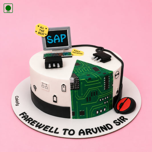 SAP Farewell Theme Cake - Gurgaon, Delhi & Noida