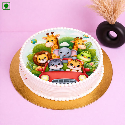 Safari Adventure Ride Cake