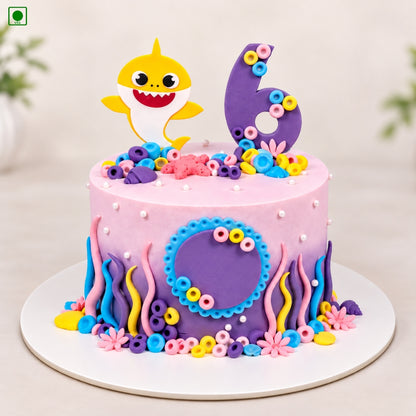 Shark Adventure Kids Cake - Gurgaon, Delhi & Noida