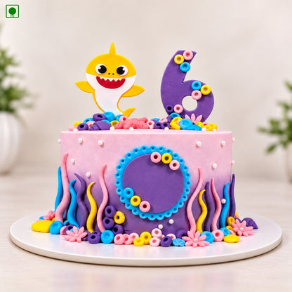 Shark Adventure Kids Cake - Gurgaon, Delhi & Noida