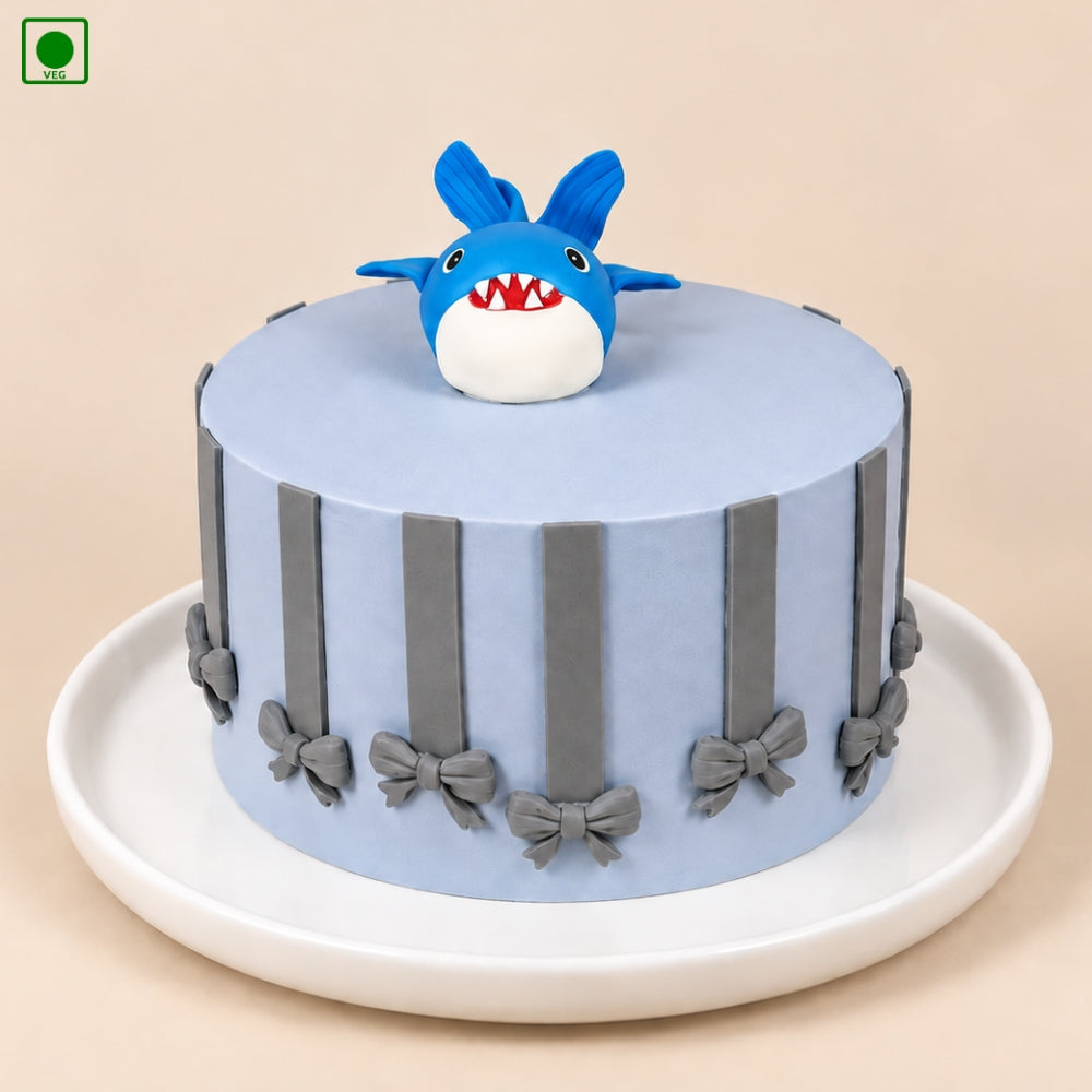 Shark Party Cake - Gurgaon, Delhi & Noida