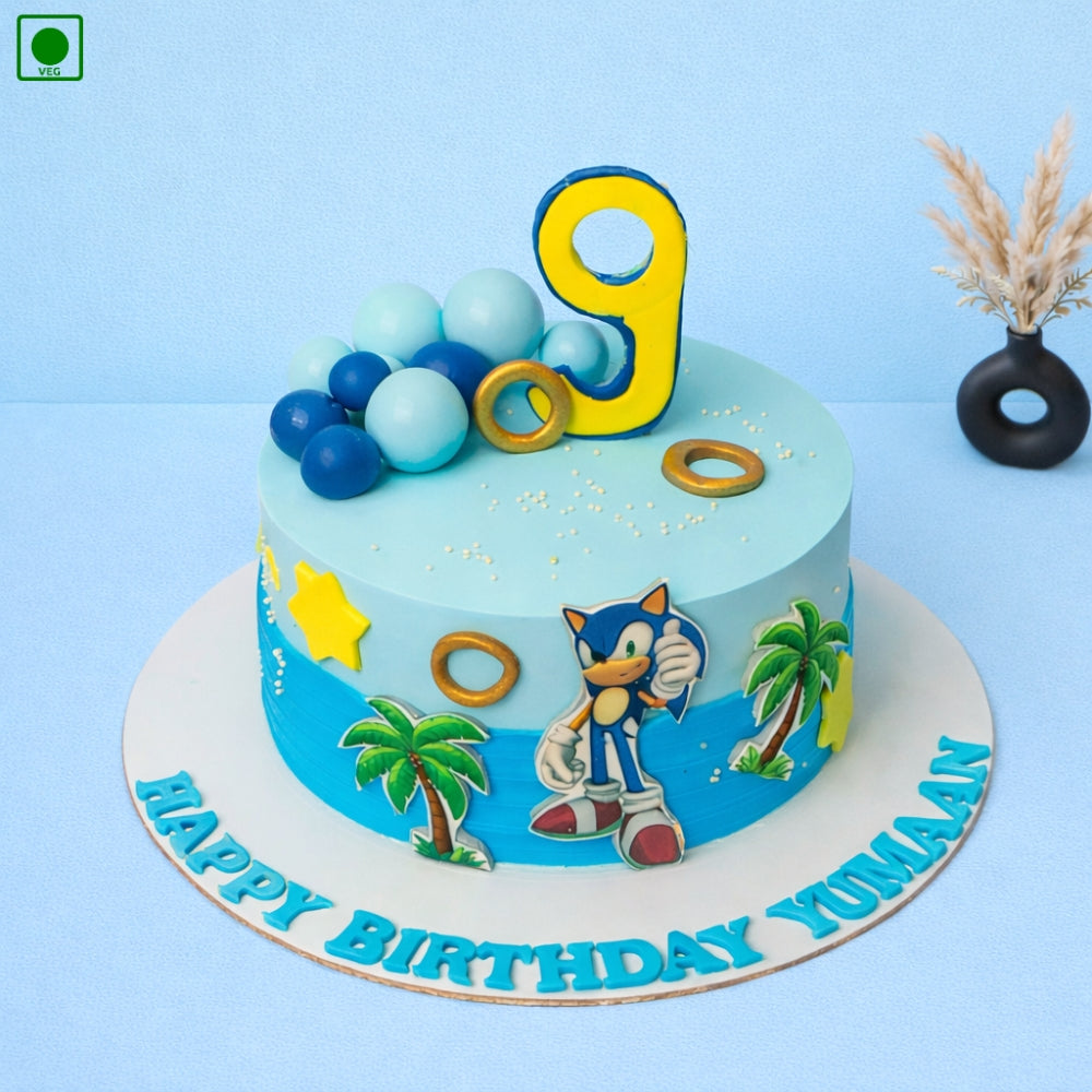 Sonic Ring Cake – Gurgaon & Delhi NCR | Cakofy