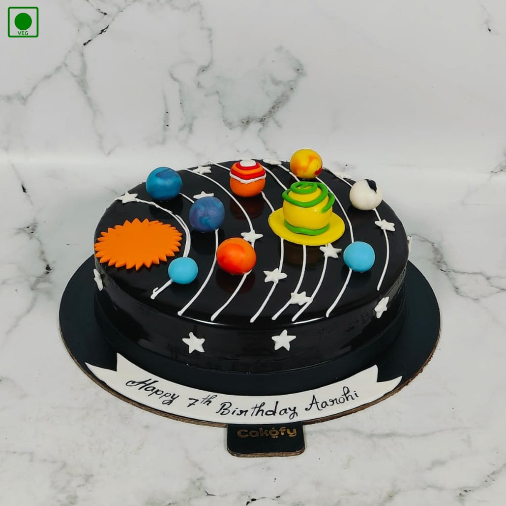 Space Lover Birthday Cake - Gurgaon & Delhi NCR | Cakofy