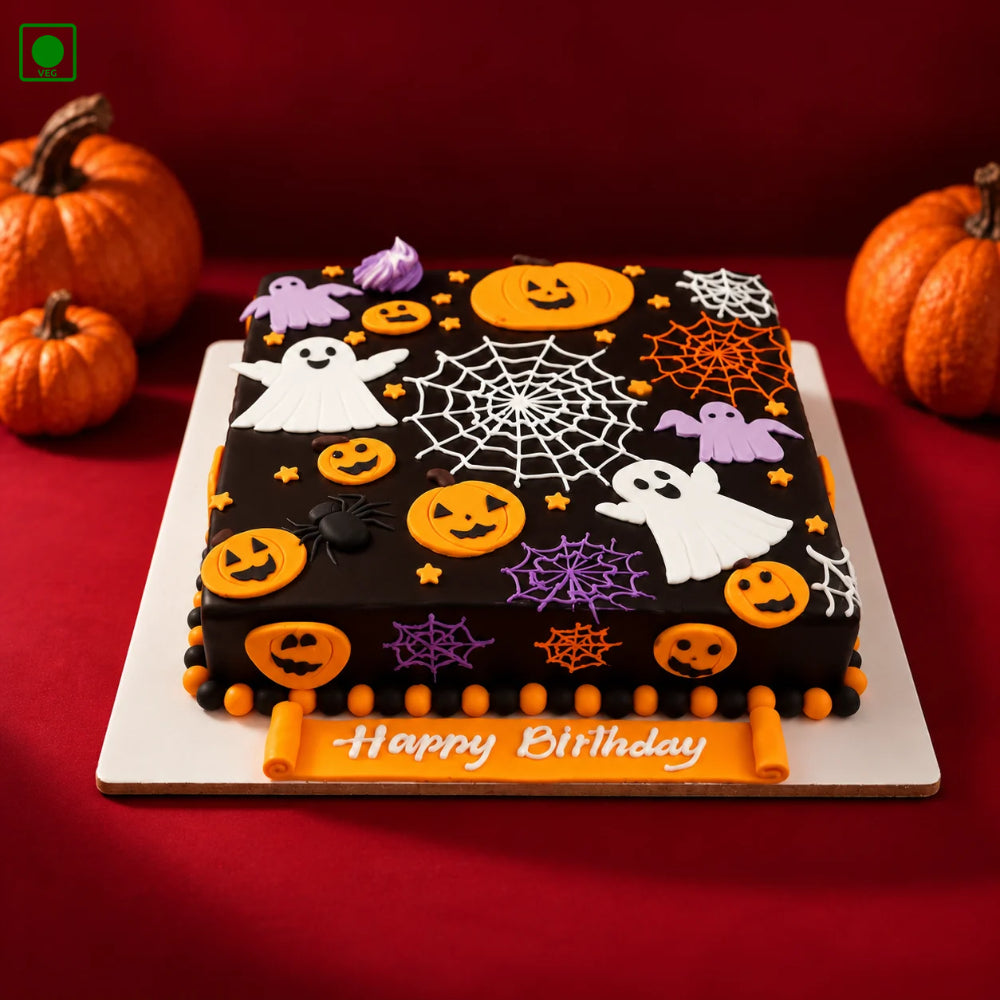 Spooky Halloween Birthday Cake - Gurgaon, Delhi & Noida