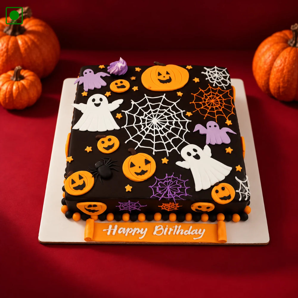 Spooky Halloween Birthday Cake - Gurgaon, Delhi & Noida