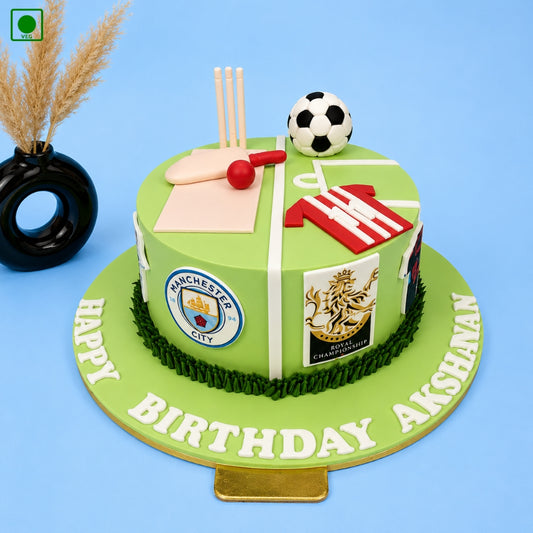 Sports Theme Cake – Gurgaon, Delhi & Noida