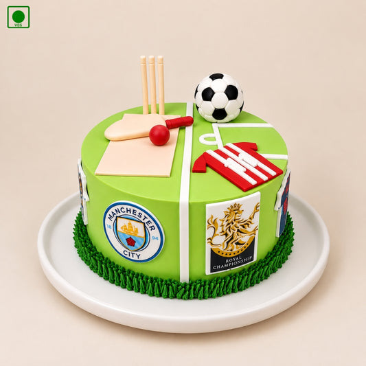 Sports Theme Cake – Gurgaon, Delhi & Noida