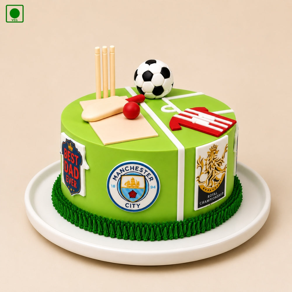 Sports Theme Cake – Gurgaon, Delhi & Noida