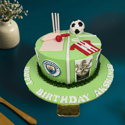 Sports Theme Cake