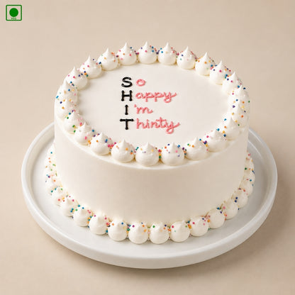 Sprinkle Cream Cake - Gurgaon, Delhi & Noida