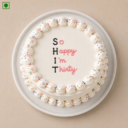 Sprinkle Cream Cake - Gurgaon, Delhi & Noida