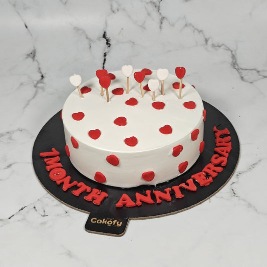 Sweet Hearts Delight Cake - Gurgaon & Delhi NCR | Cakofy