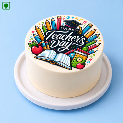 Teacher’s Day Bento Photo Cake – Gurgaon, Delhi & Noida