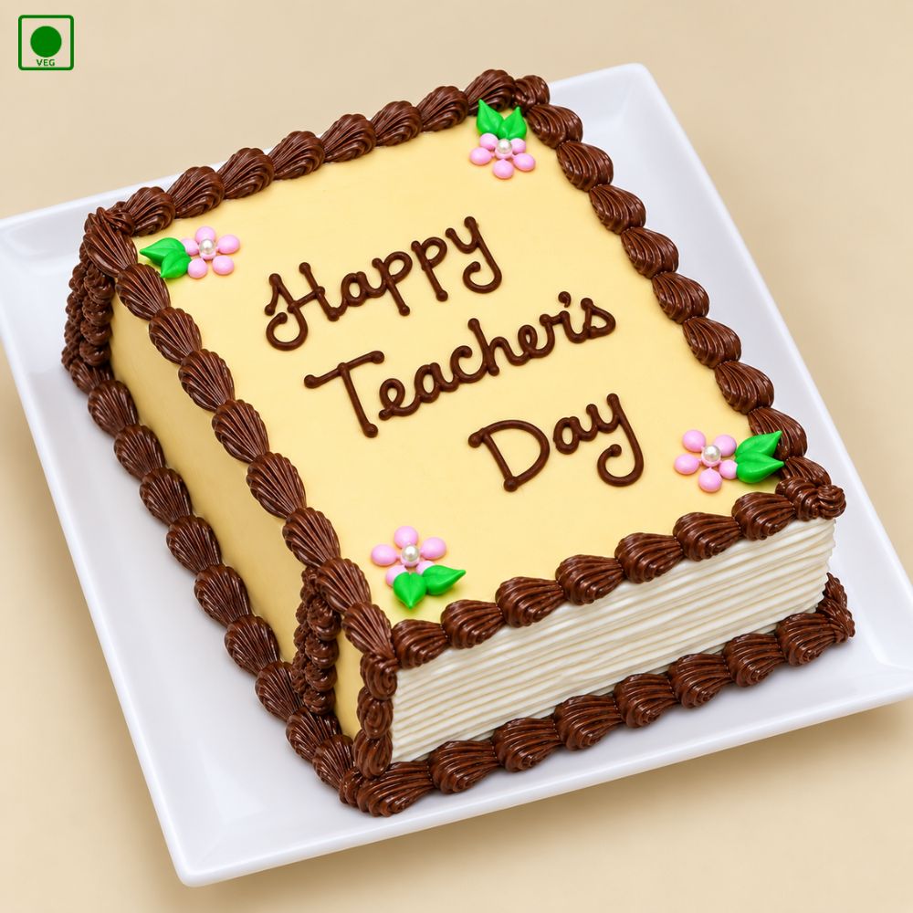 Teacher’s Day Book Cake - Gurgaon, Delhi & Noida