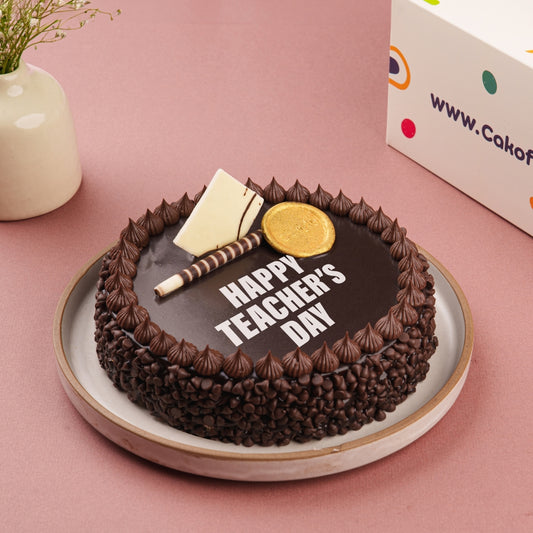 Teacher's Day Special Choco Chips Cake – Gurgaon & Delhi NCR | Cakofy