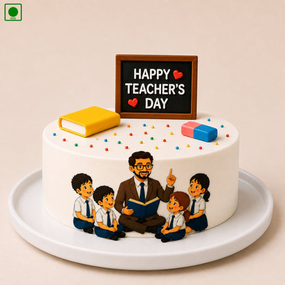 Teachers Day School Life Cake - Gurgaon, Delhi & Noida