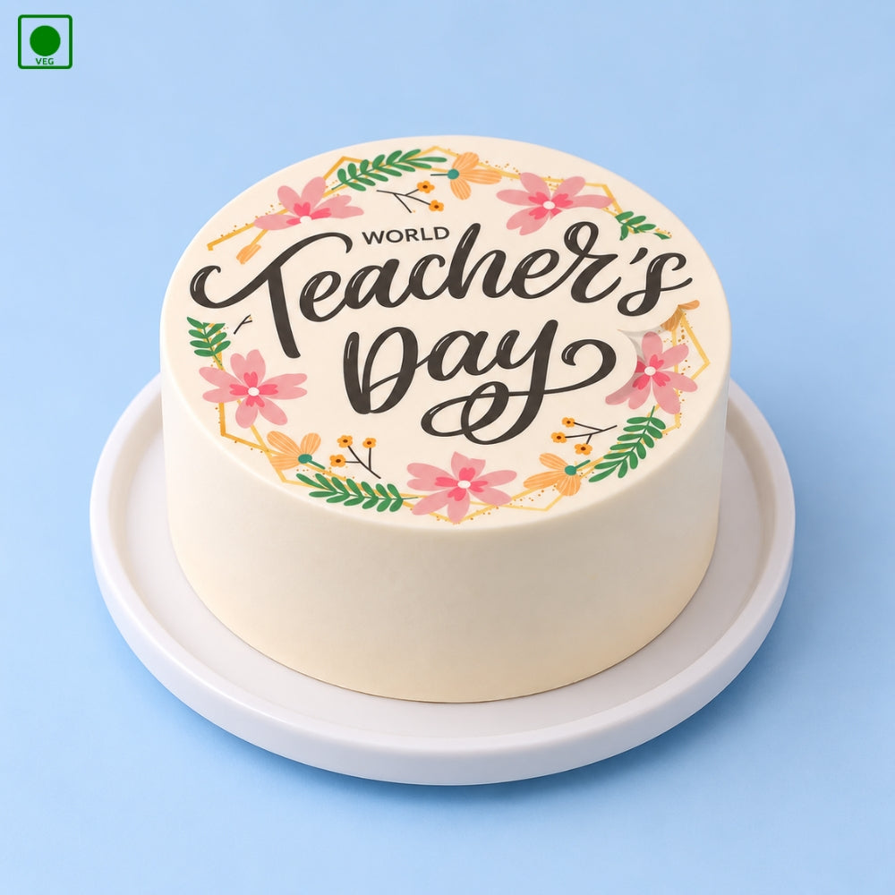 Teachers’ Day Bento Cake – Gurgaon, Delhi & Noida