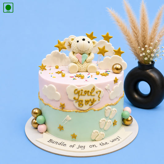 Teddy Bear Baby Cake - Gurgaon & Delhi NCR | Cakofy