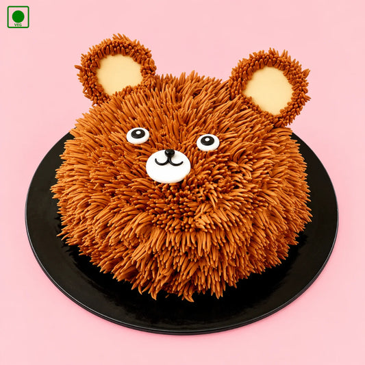 Teddy Bear Face Cake