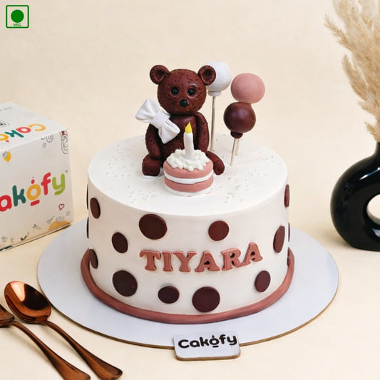 Teddy Bear Kids Cake - Gurgaon & Delhi NCR | Cakofy