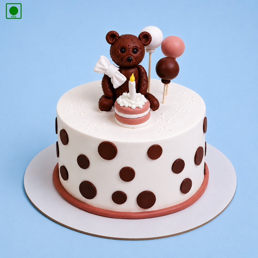 Teddy Bear Kids Cake - Gurgaon, Delhi & Noida