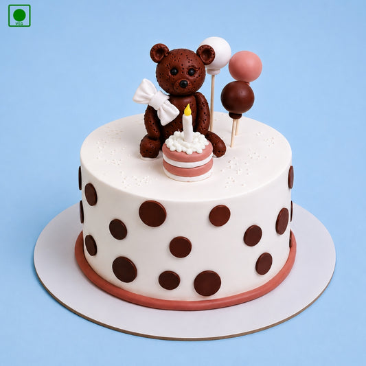 Teddy Bear Kids Cake - Gurgaon, Delhi & Noida