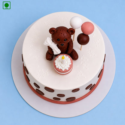 Teddy Bear Kids Cake - Gurgaon, Delhi & Noida